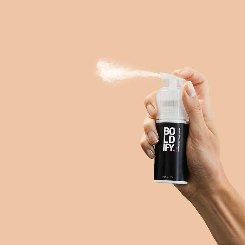 BOLDIFY Volumizing Styling Powder - Lightweight Hair Powder with Coconut Extract for Incredible Volume and Texture for Thin Hair