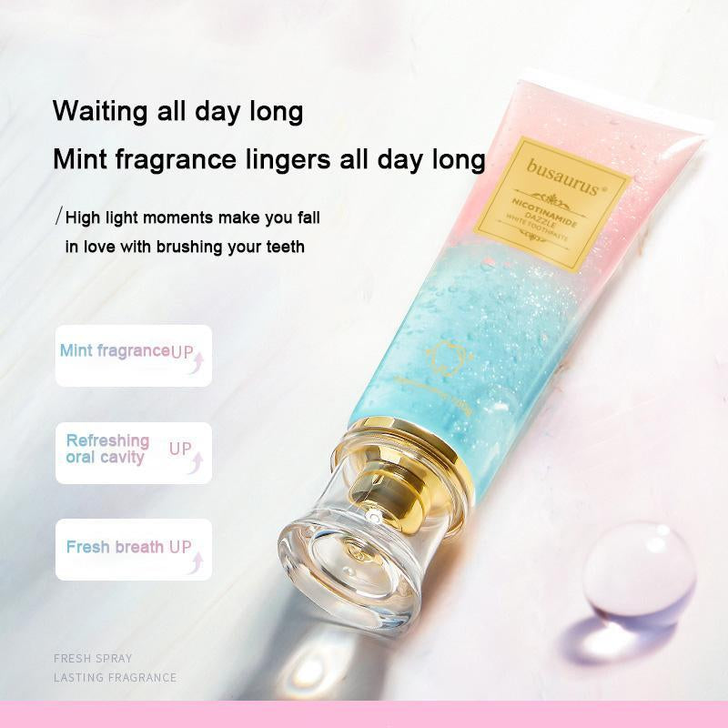 Probiotic Whitening Toothpaste - Free of Fluoride, Nicotinamide, Anti-Plaque, Alcohol Free, Oral Health Management Solution - Toothbrush, Comfort
