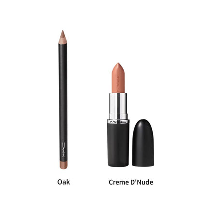 MAC Nude Icons Lip Duo - Lip Pencil + M·A·Cximal Sleek Satin Lipstick