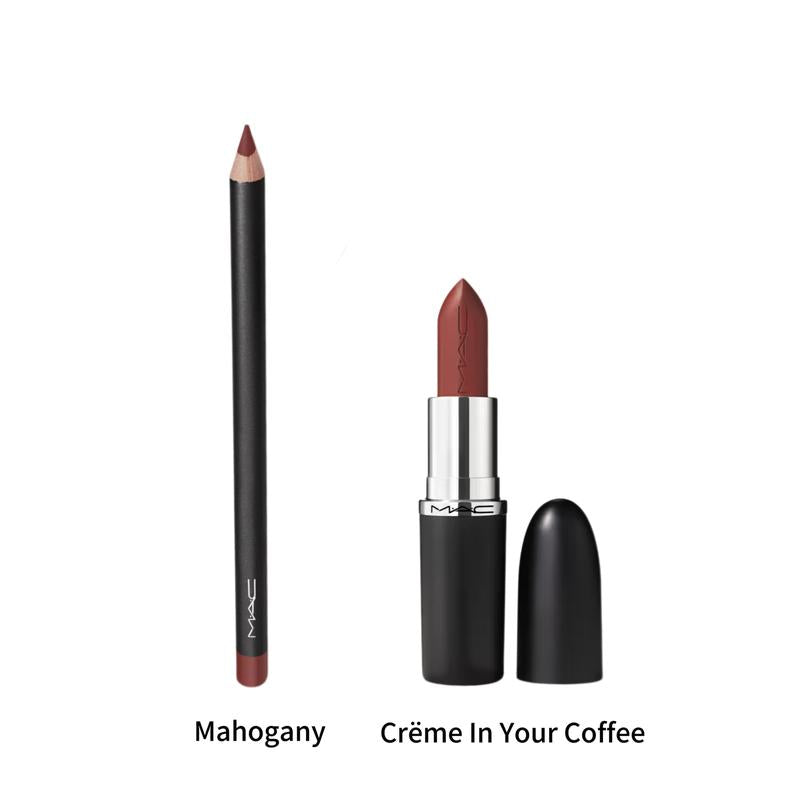 MAC Nude Icons Lip Duo - Lip Pencil + M·A·Cximal Sleek Satin Lipstick